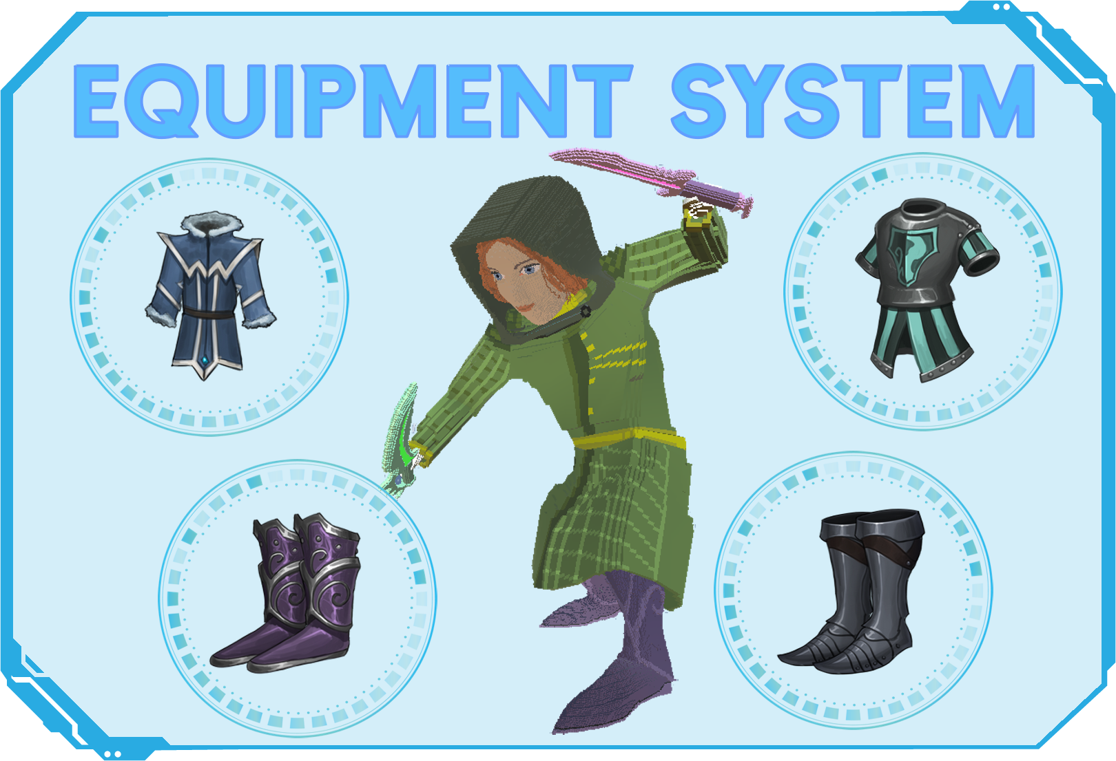 Designing a Dynamic Equipment System in Unity.