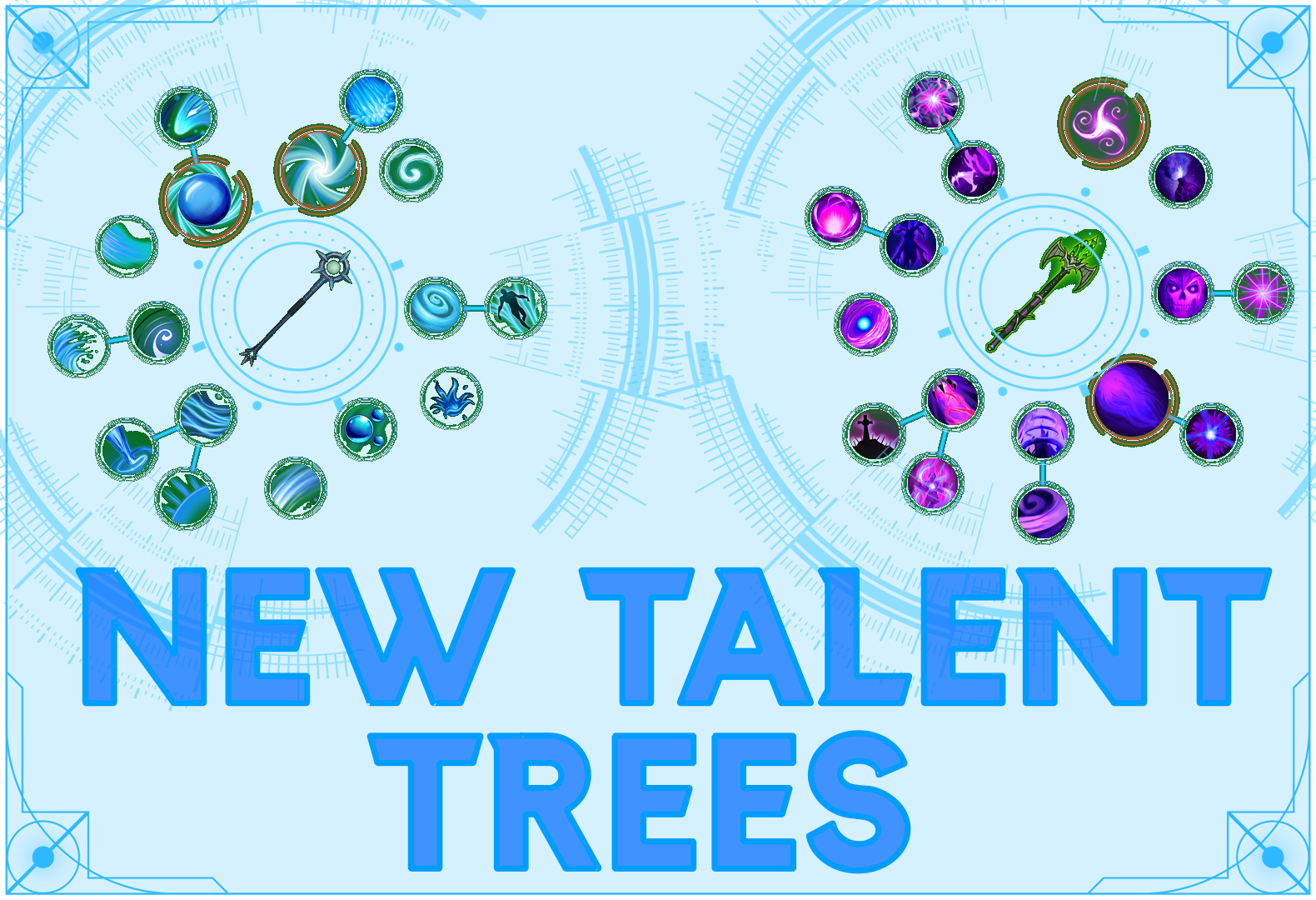 New Talent Trees for all Weapons